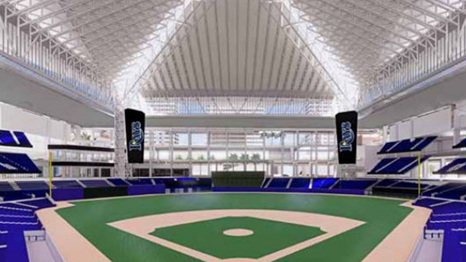 Tropicana Field - Tampa Bay Rays  Tampa bay rays, Tampa bay, Florida home