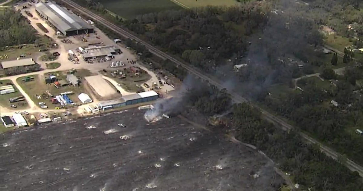 Hillsborough County firefighters battle 15-acre brush fire | FOX 13 ...