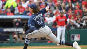 Tampa Bay Rays' Tyler Glasnow will be out 6 to 8 weeks due to oblique strain