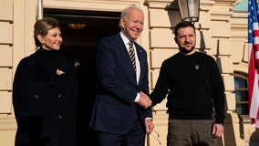 Biden makes unannounced visit to Ukraine: 'One year later, Kyiv stands'