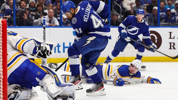 Lyubushkin scores in overtime; Sabres top Lightning 6-5
