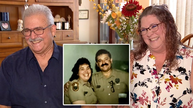 From law enforcement officers to lovebirds, this Florida couple continues to protect and serve each other