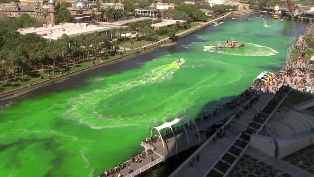 Hillsborough River, Curtis Hixon Park will turn green as annual St. Patrick's Day event returns