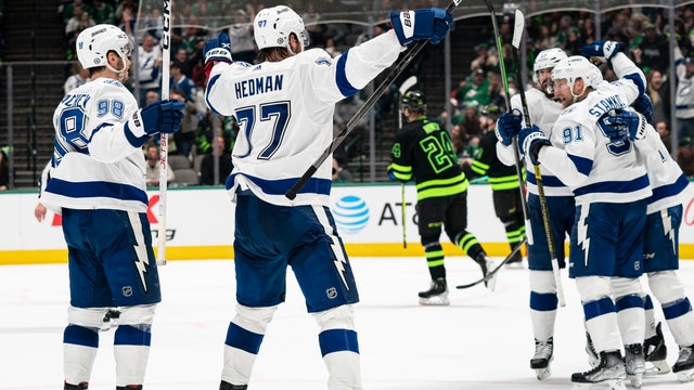 Cirelli scores twice, Tampa Bay Lightning defeat Stars 3-1