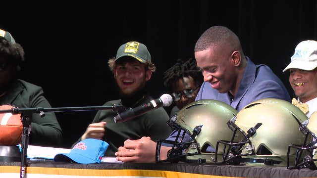 Lakewood senior signs with Ole Miss after just first football season