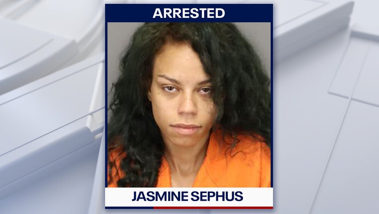 Jasmine Sephus mugshot courtesy of the Pinellas County Sheriff's Office. 
