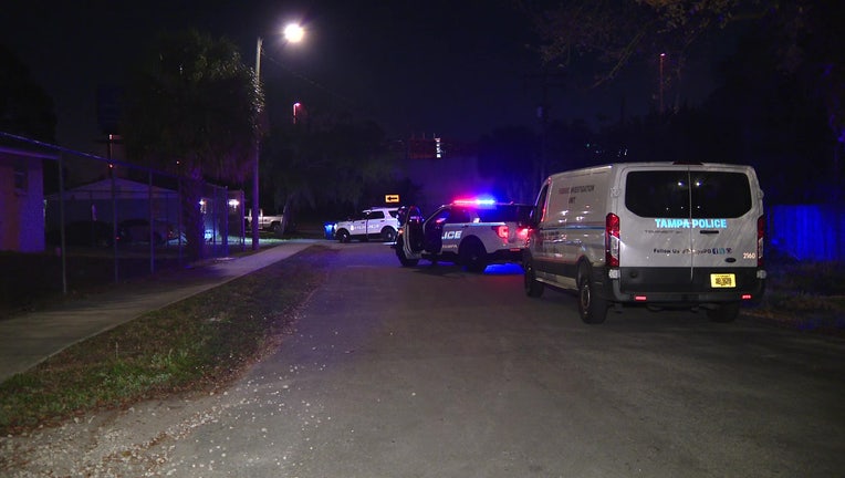 Tampa police are investigating a shooting that injured one person early Monday morning. 