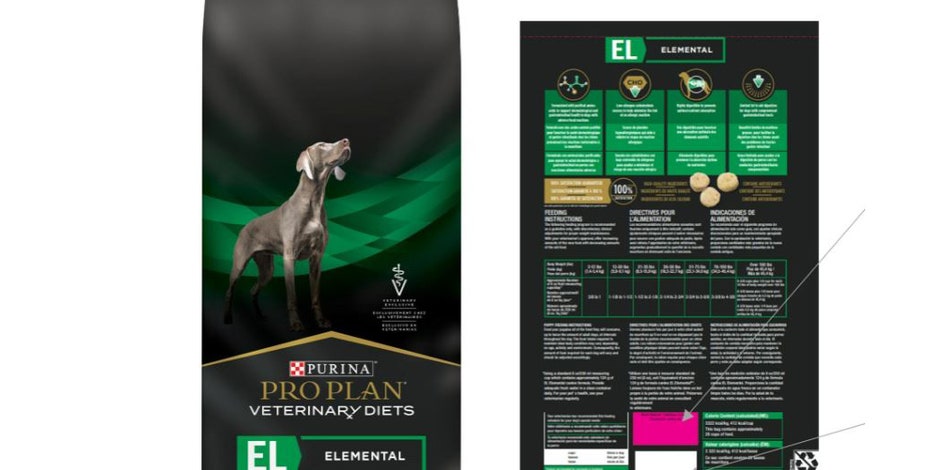 Purina dog food recalled could cause vomiting kidney failure