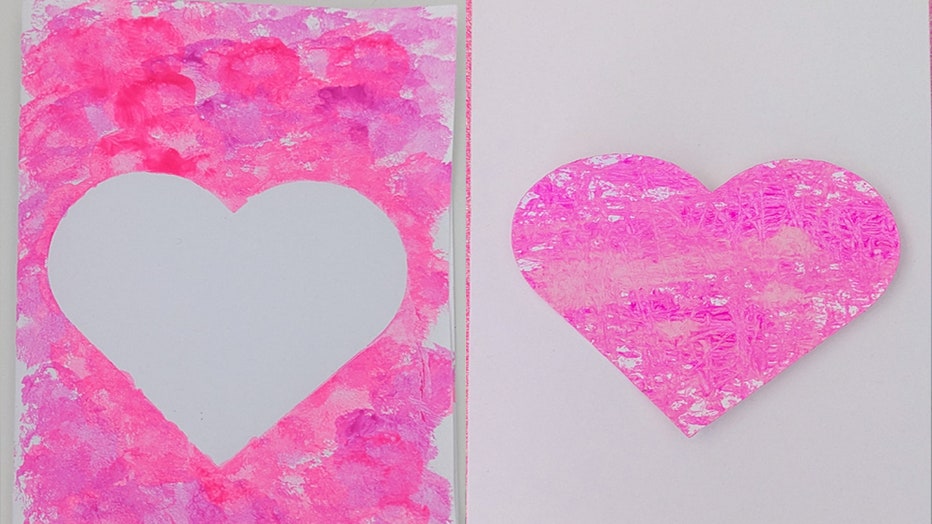 Make Valentine's Day cards with your kids.