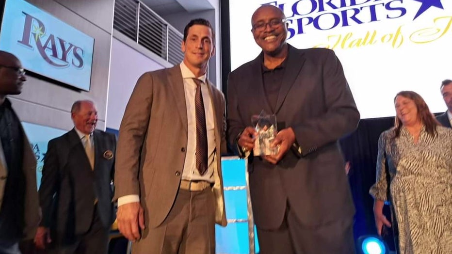 Tyrone Keys' All-Sports mentoring program was recently inducted into the Florida Sports Hall of Fame. 