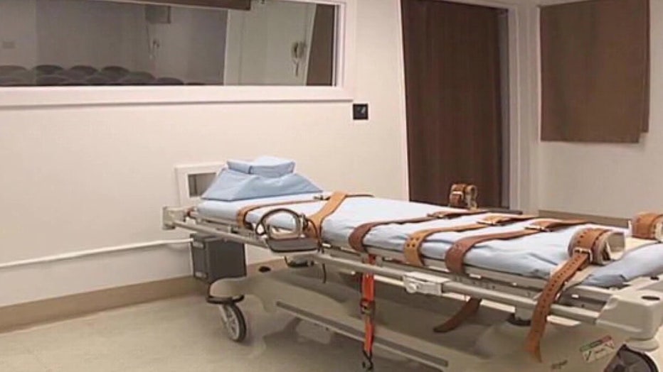 File image of an execution bed.