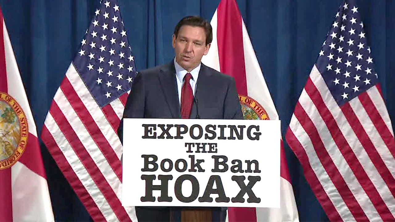 Gov. Ron DeSantis: Florida Banning Books Is A ‘nasty’ Hoax | FOX 13 ...