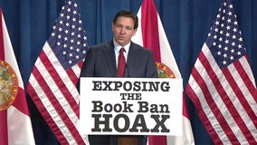 Gov. Ron DeSantis: Florida banning books is a ‘nasty’ hoax