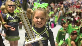 8-year-old girl who performed solo wins big in cheer competition after team didn't show up