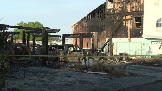 Fire rips through Pasco County townhomes