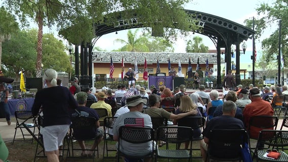 Vietnam veterans honored for their service at Dunedin celebration