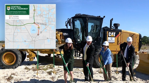 Creation of Central Polk Parkway officially begins to reduce congestion in Polk County