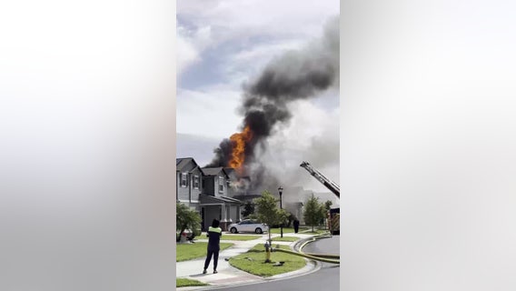 Firefighters extinguish fire at Hillard Drive in Wesley Chapel