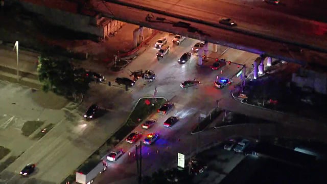 Police investigating crash that spilled fuel along Hillsborough Avenue