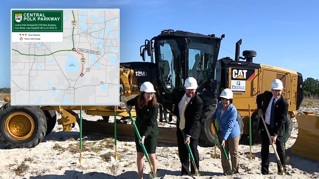 Creation of Central Polk Parkway officially begins to reduce congestion in Polk County