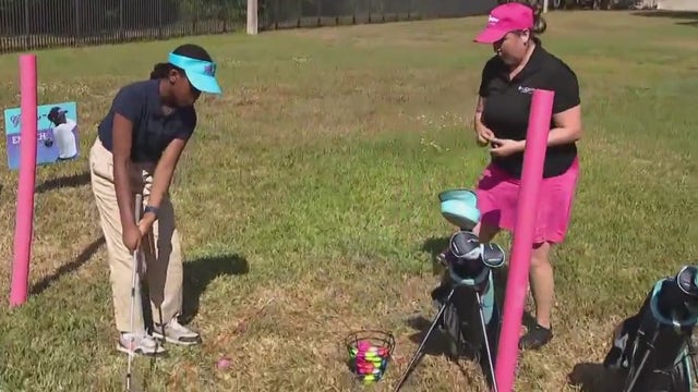 Women-led mentoring program helping break barriers in the game of golf in Tampa