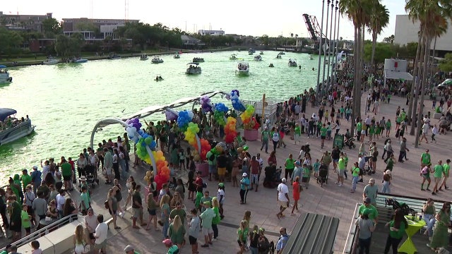 River O' Green Festival brings thousands to downtown Tampa on St. Patrick's Day