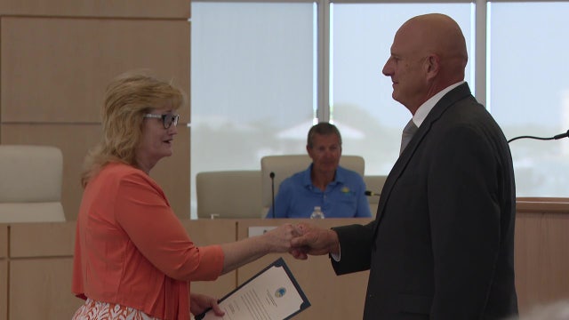 Jim Rostek sworn in as Madeira Beach Mayor