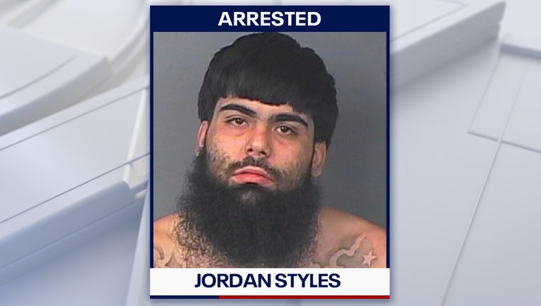 Jordan Styles mugshot courtesy of the Hernando County Sheriff's Office.