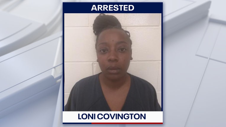 Loni Covington mugshot courtesy of the Polk County Sheriff's Office.
