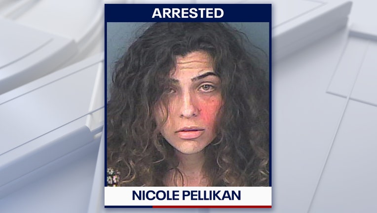 Nicole Pellikan mugshot courtesy of the Hernando County Sheriff's Office. 