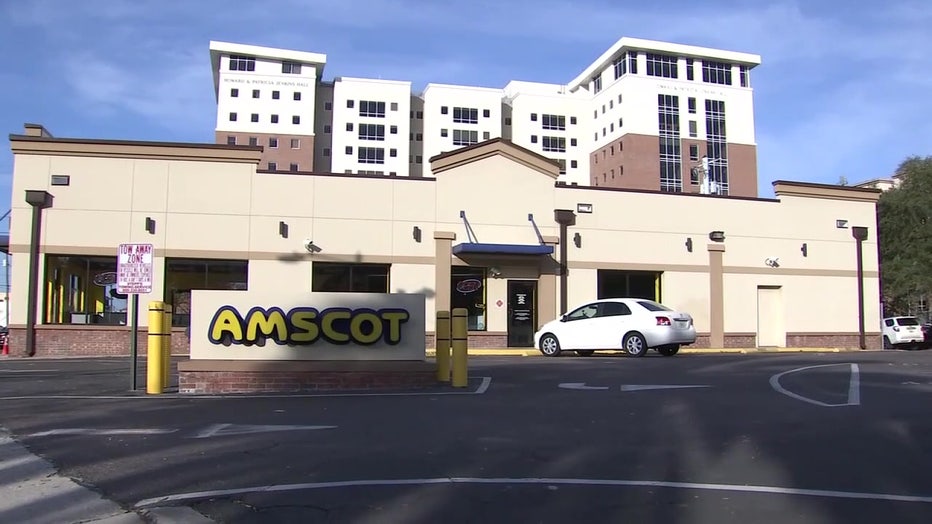 Two failed attempts were made to cash the check at a Tampa Amscot. 
