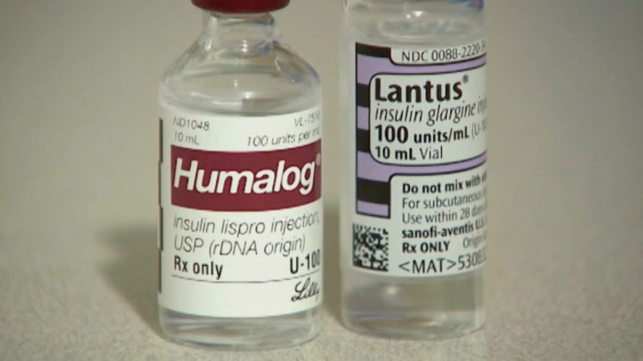 File image of insulin bottles. 