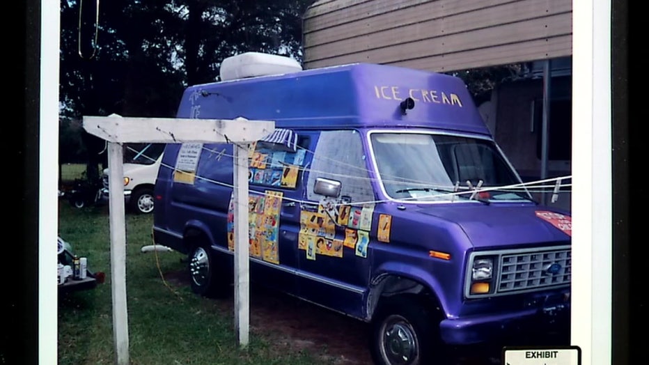 Michael Keetley's ice cream truck.