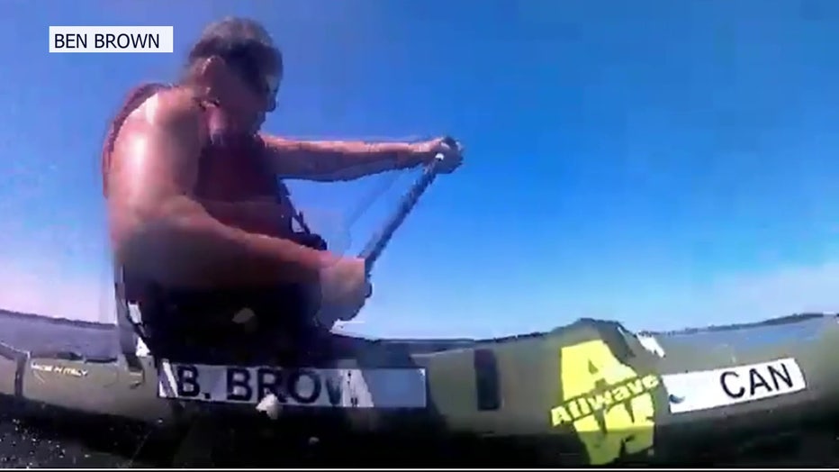 Para athlete Ben Brown is world-ranked.