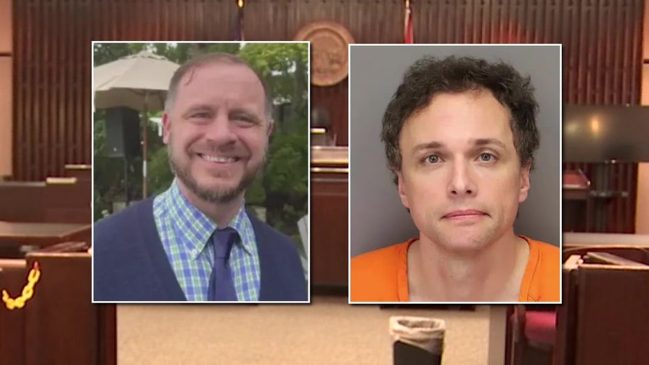 Missing lawyer Steven Cozzi and murder suspect Tomasz Kosowski.