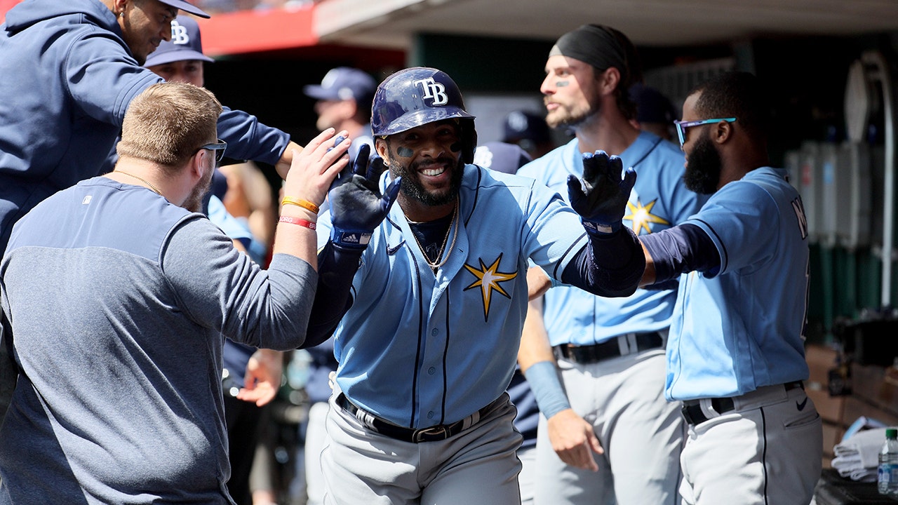 Franco HR, double in debut, but Rays lose to Red Sox in 11th