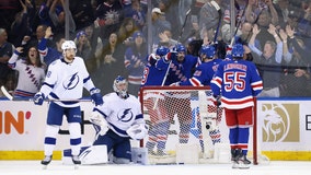 Kreider, Motte lead Rangers to 6-3 win over Lightning