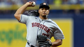 Garcia, Astros hand Rays 1st home loss of season, 5-0