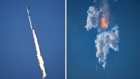 Starship explodes: Giant SpaceX rocket fails minutes after launching from Texas