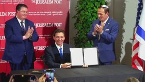 Governor signs bill that targets hate crimes into law following Anti-Semitic incidents’ in Florida