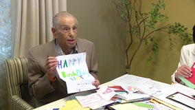 Holocaust survivor flooded with cards, letters after viral 101st birthday post