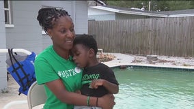 ‘He’s still alive’: Mother of child with traumatic brain injury from drowning works to help other families