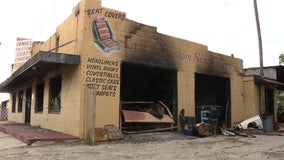 ‘I'll be here’: Owner of Ernie's Custom Seat Covers determining next steps after devastating fire