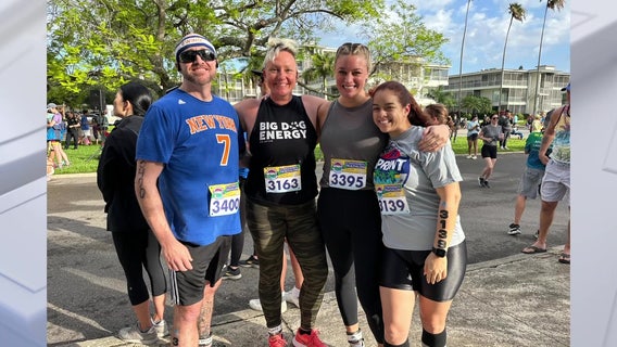 Heart attack survivor competes in St. Anthony's triathlon after hospital saved her life