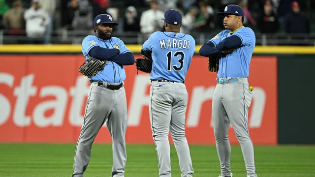 Rays end Lynn's no-hit bid in 7th, beat White Sox 12-3
