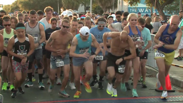Rays fans keep spirits up at 'Running with the Rays' 5k