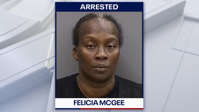 Felicia McGee mugshot courtesy of Hillsborough County Sheriff's Office.