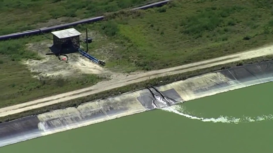 Aerial view of Piney Point. 