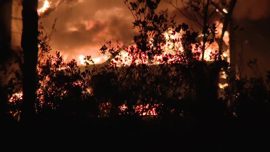 A brush fire recently destroyed hundreds of acres in Polk County.
