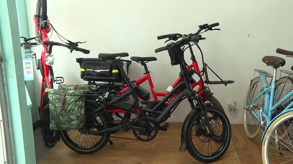 The city of Tampa is offering vouchers for e-bikes. 
